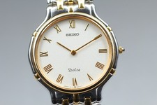 [Quasi come nuovo] Seiko Dolce 5E30-6A00 quadrante romano vintage da uomo...