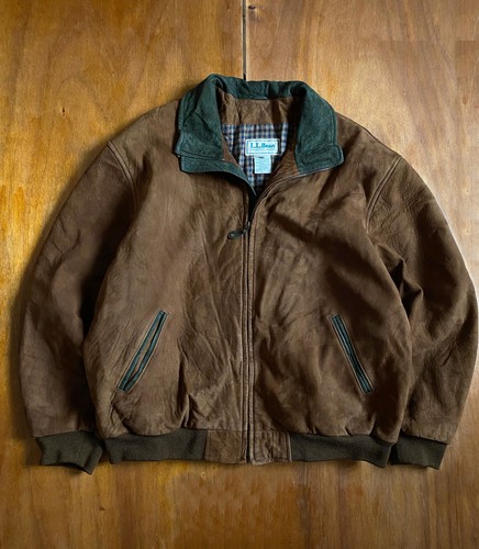 Giacca vintage bean pelle - giacca,