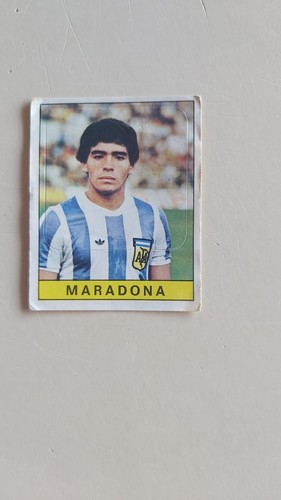 Maradona rookie sticker - maradona,