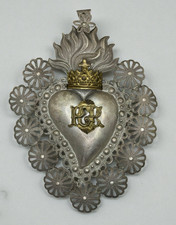 Ex voto vintage cuore sacro