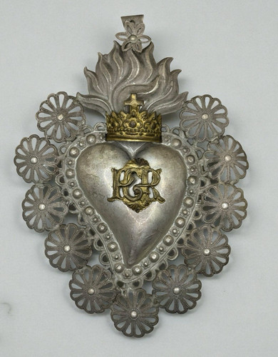 Voto vintage cuore sacro - ex,