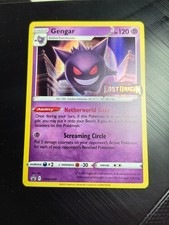 Pokemon Card Gengar prerelease Lost Origin stamp ENG near mint swsh241 promo