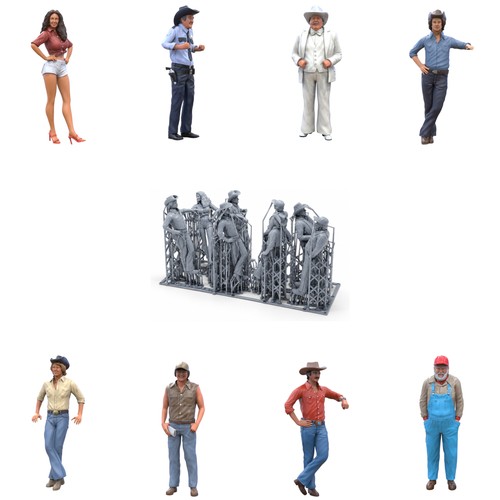 Set personaggi cowboy - , e