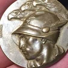 MEDAGLIA REGNO ASSOCIAZIONE NAZIONALE ALPINI  XIII^ ADUNATA NAPOLI 1932  A.N.A.