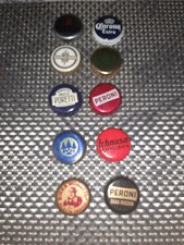 lotto di 10 tappi birra-