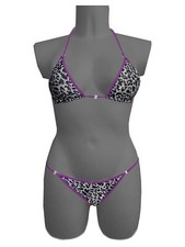 Push-Up Donna Bikini Set Lilla