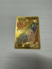 carta pokemon charizard Gold