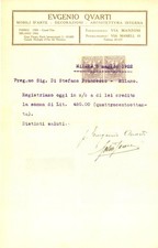 1922 MILANO Eugenio QUARTI