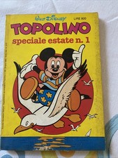TOPOLINO SPECIALE ESTATE N° 1, GIUGNO 1983, BUONE CONDIZIONI!