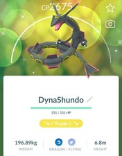 ✨Pokemon Go Shiny Rayquaza /