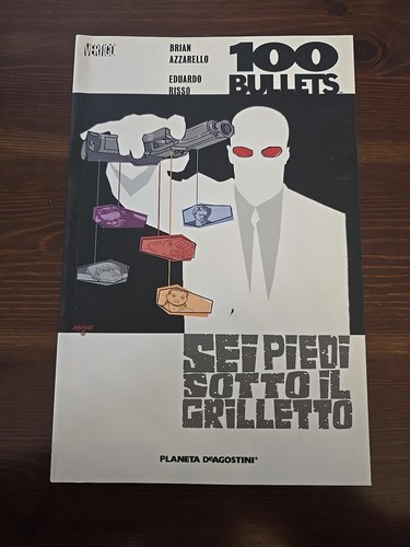 Fumetto 100 bullets sei - fumetto, piedi