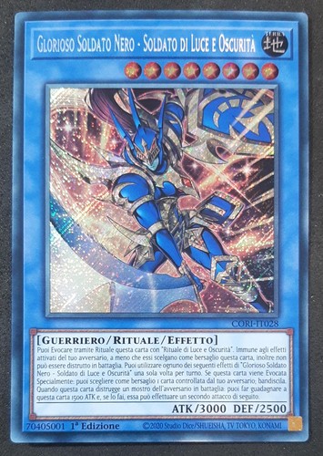 Glorioso soldato nero luce - glorioso,