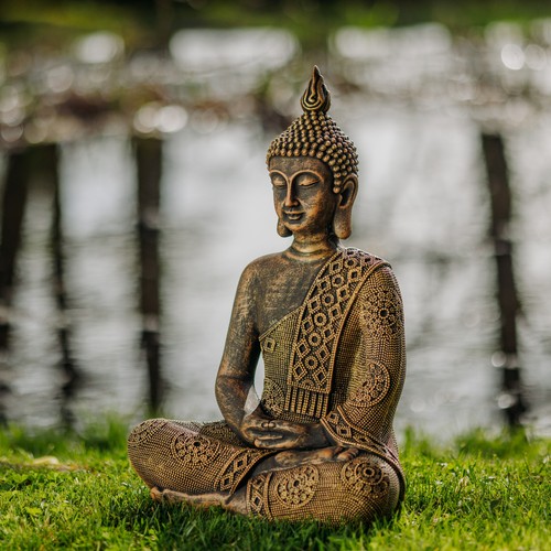 Statua buddha tailandese da - buddha,