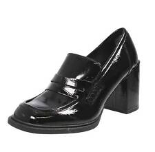 Marco Tozzi Mocassini In Vernice Con Tacco Nero - Donna Scarpe Mocassini