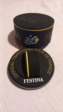 Rara Grande scatola box orologi festina cronografo ufficiale tour de france