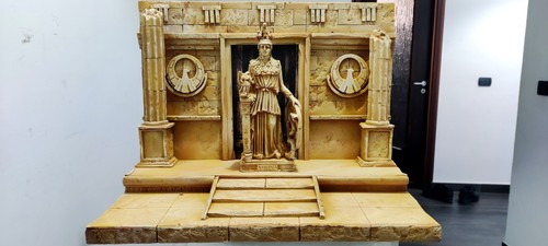 Diorama myth cloth saint - cloth,