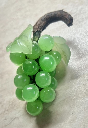 Grappolo uva vetro verde - grappolo,