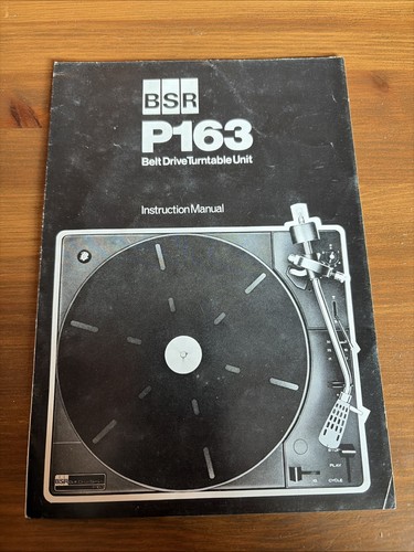 P163 bsr giradischi - p163,