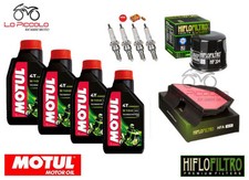 KIT TAGLIANDO 4LT MOTUL 5100 + FILTRI E CANDELE HONDA CBR 600 F 2004 2005 2006