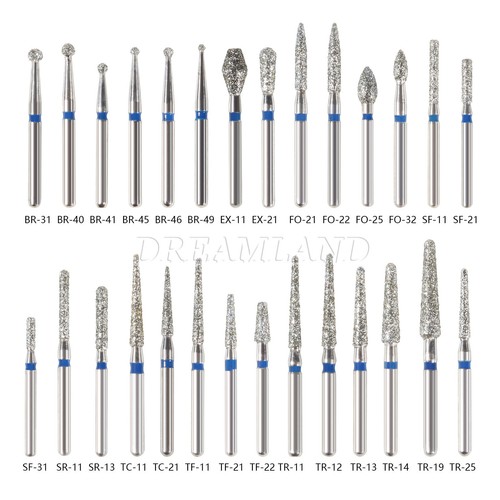 50pcs dental frese diamantate - frese,