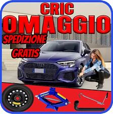 Ruotino Di Scorta 5Fori Misura Da 16 Audi A3 Con Kit Cric Crick + Chiave Nuovo p