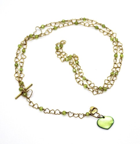 Collana lunga nanis oro - nanis, in
