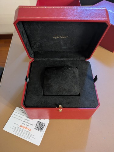 Cartier watch box originale - watch,