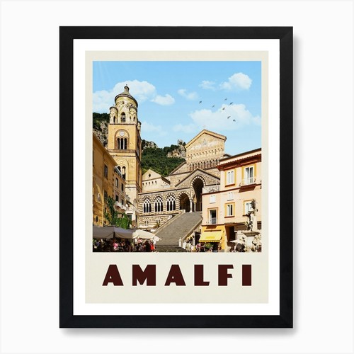 Poster viaggio amalfi - da,