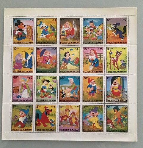 Fujeira 1972 disney - ,