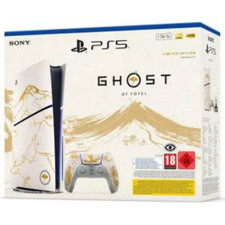 Sony PS5 Console 1TB Ghost Of Yotei Gold Limited Edition White Slim Italia