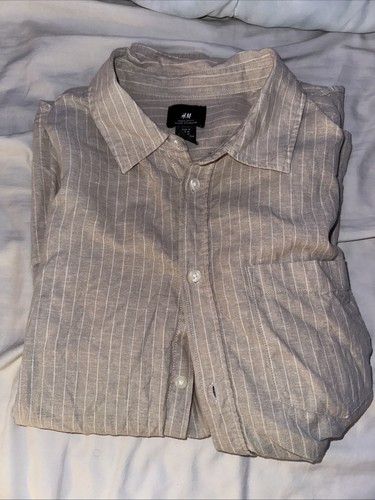 Camicia misto lino - camicia, cotone