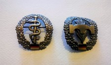 Coppia di spille da berretto