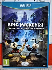 EPIC MICKEY 2 L'AVVENTURA DI TOPOLINO E OSWALD NINTENDO WII U ITALIANO OTTIMO
