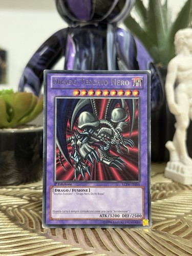 Drago teschio nero - yu-gi-oh!,
