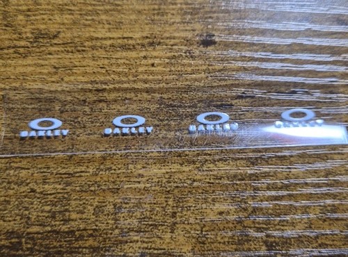 Logo oakley bianco pezzi - logo, 4