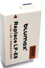 Batteria HQ BLUMAX GOLD LP-E8