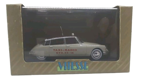 Radio taxi citroen ds 19 - taxi, 1/43