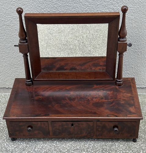 Antico specchio barba - specchio, da