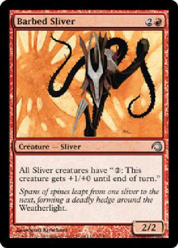 Carte barbed sliver foil - sliver, 4