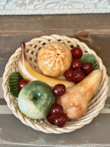 Ciotola frutta vintage - ciotola,