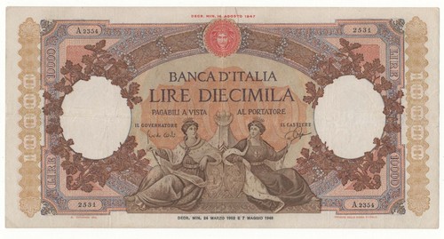 10000 lire repubbliche - 10000,