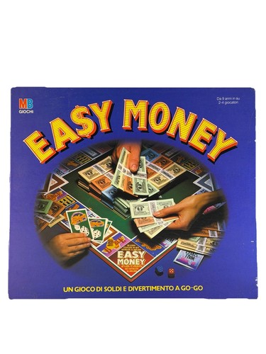 Easy money board game - money,