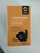 CARICABATTERIA A INDUZIONE Per Cellulare SMART 453 Fortwo Forfour  x Navigatore