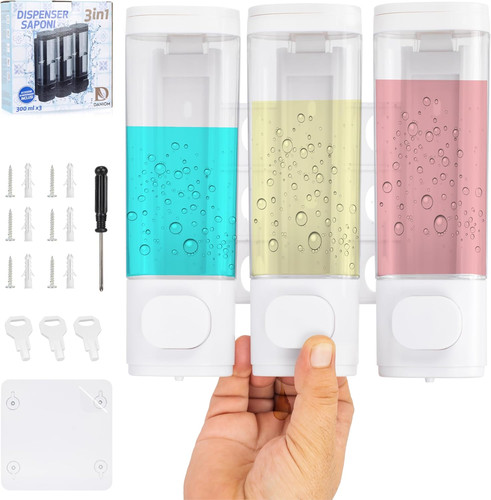 Dispenser sapone bagno - dispenser, muro