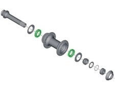 Sfere per mozzo Shimano 3/16