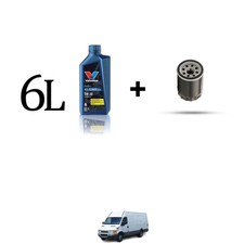 Kit filtro olio e 6L per Iveco