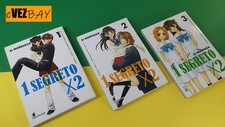 1 SEGRETO X2 - n. 1 - 2 - 3 - Ai Morinaga - Star comics Fumetto MANGA