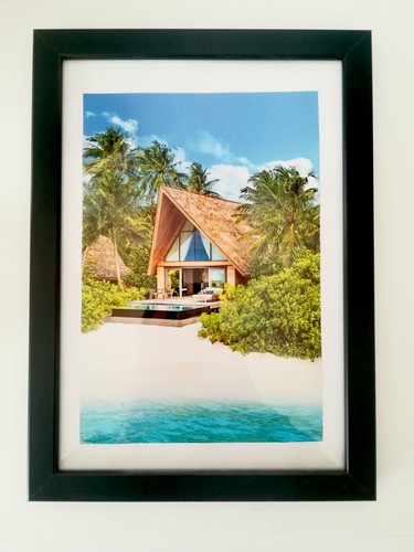 Quadro palme muro casa - da,