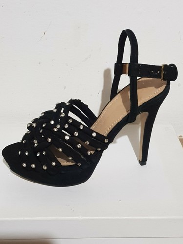 Sandali gioiello neri zara - gioiello,