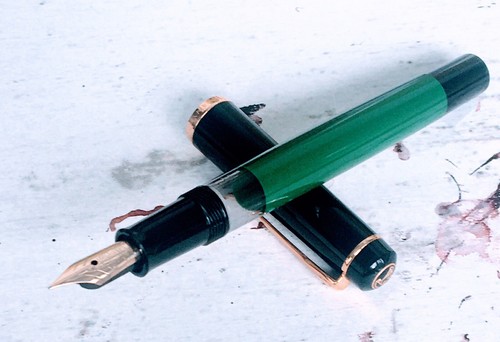 Pelikan 150 black green - pelikan, m